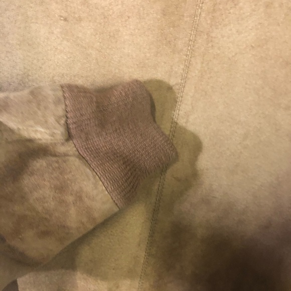 Hill and Archer suede bomber jacket vintage sz 46 - Picture 7 of 9